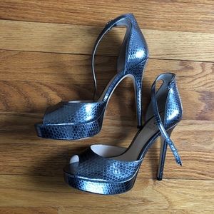 Vince Camuto Snakeskin Heels